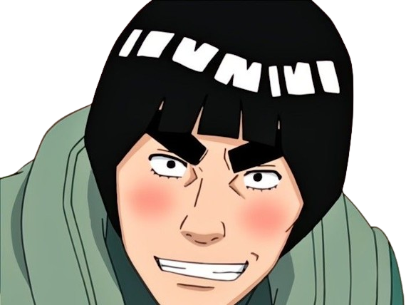 gai maito might guy shinobi ninja jonin gros sourcils taijutsu naruto shippuden manga anime homme