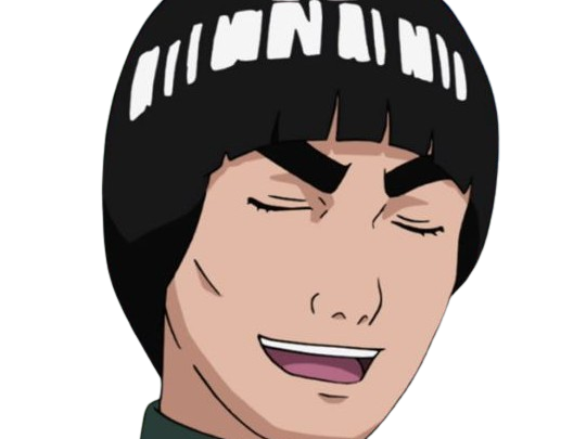 gai maito might guy shinobi ninja jonin gros sourcils taijutsu naruto shippuden manga anime homme