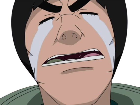 gai maito might guy shinobi ninja jonin gros sourcils taijutsu naruto shippuden manga anime homme