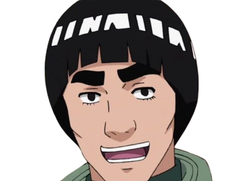 gai maito might guy shinobi ninja jonin gros sourcils taijutsu naruto shippuden manga anime homme