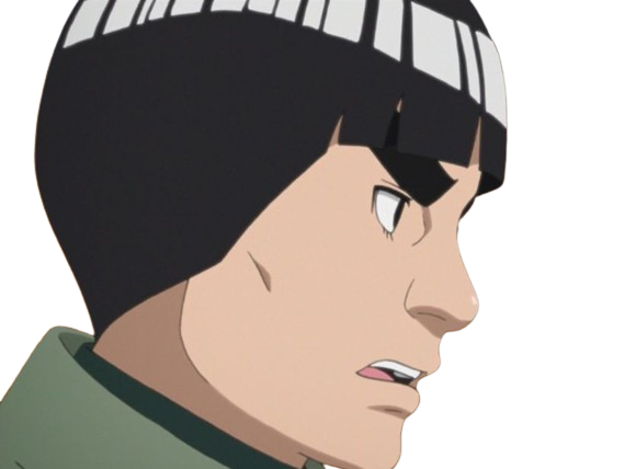 gai maito might guy shinobi ninja jonin gros sourcils taijutsu naruto shippuden manga anime homme