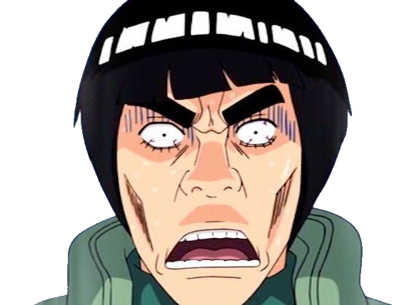 gai maito might guy shinobi ninja jonin gros sourcils taijutsu naruto shippuden manga anime homme