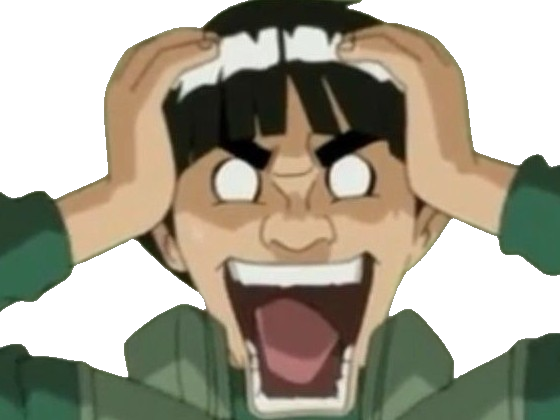 gai maito might guy shinobi ninja jonin gros sourcils taijutsu naruto shippuden manga anime homme