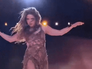 shakira mexico yo viendo a mi dinero bailar gif