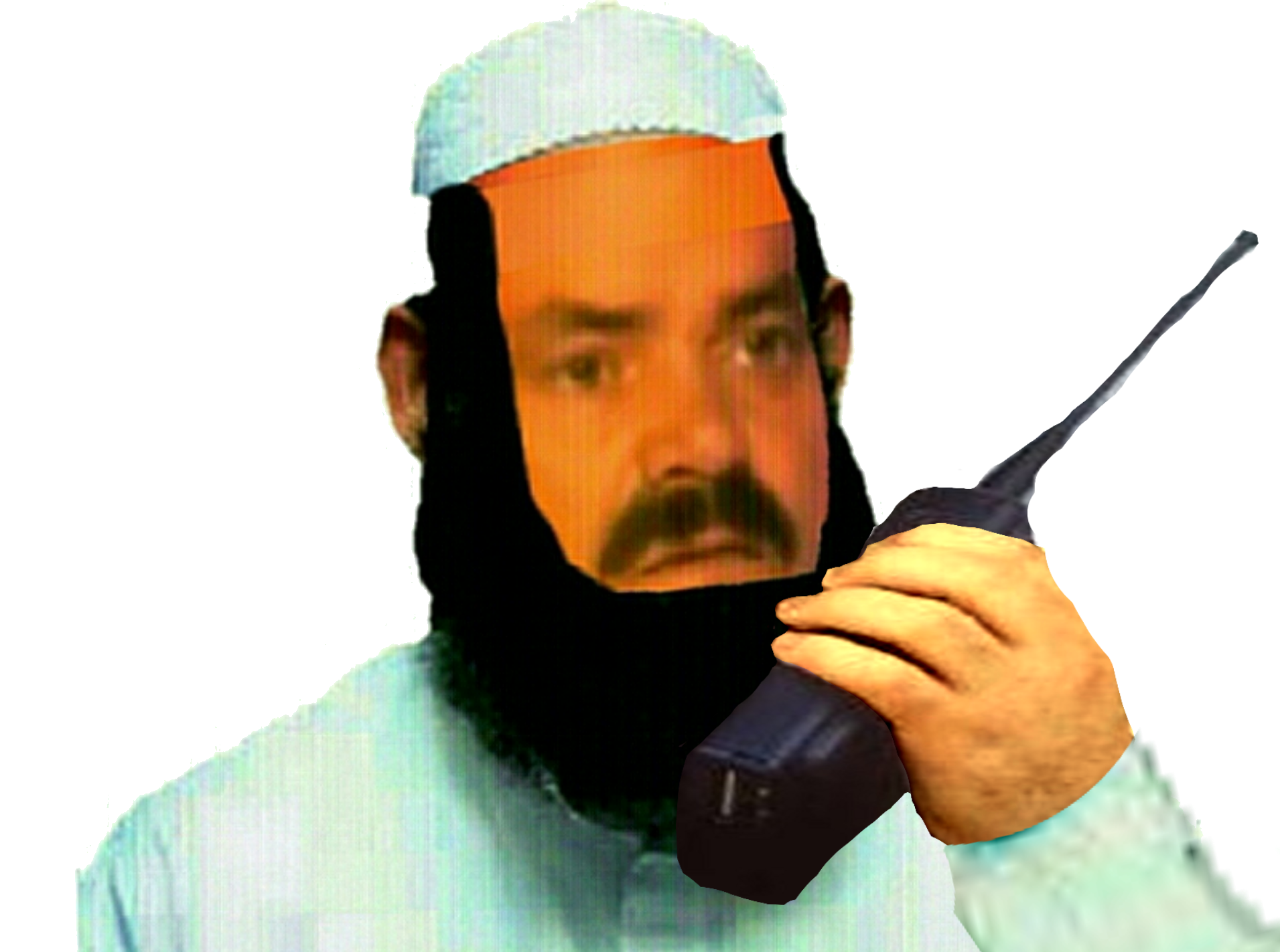 risitas barbu barbe musulman muslim imam denonce talkie-walkie talkie walkie