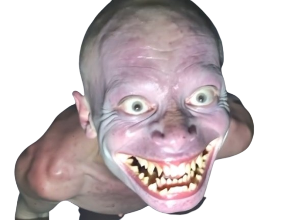 peur monstre dent fou