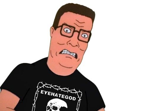 hank king of the hill les rois du texas serie daron lunettes cartoon