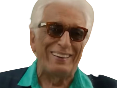 gerard darmon vieux boomer dentier lunettes paz huile falafel