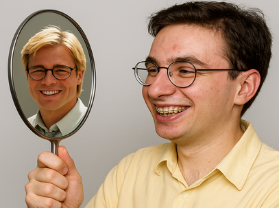 0 tout puceau moche laid lunette cle khey