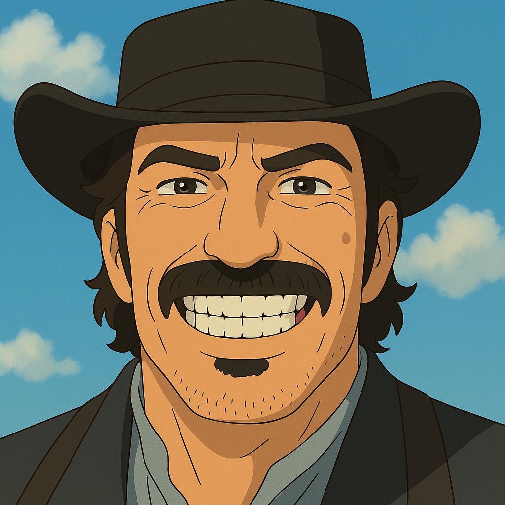 jacking cowboy rire ghibli