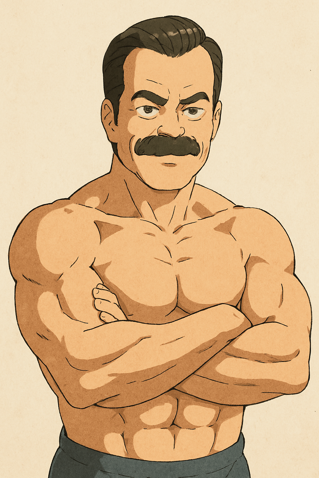 risitas muscu bg ghibli