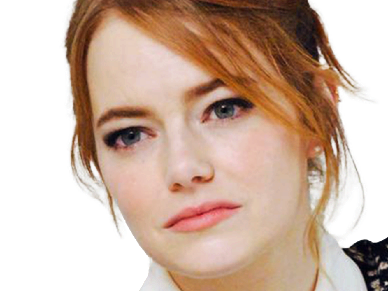 emma emily jean stone actrice productrice americaine rousse yeux verts femme oscarisee cheveux attaches