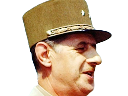 charles de gaulle general president resistant francais politique grand homme etat militaire ecrivain theoricien couleur