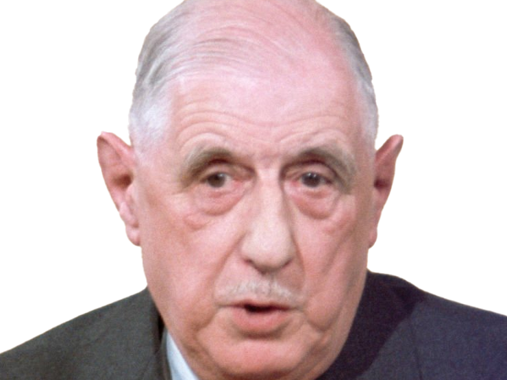 charles de gaulle general president resistant francais politique grand homme etat militaire ecrivain theoricien couleur