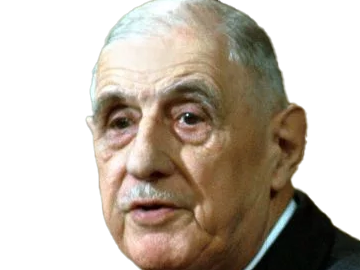 charles de gaulle general president resistant francais politique grand homme etat militaire ecrivain theoricien couleur