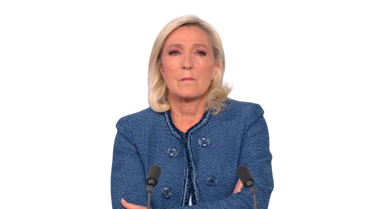 marine le pen lepen tf1 boude condamnation prison ineligible