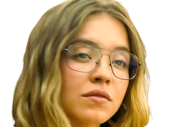 sydney sweeney actrice americaine femme blonde euphoria lunettes