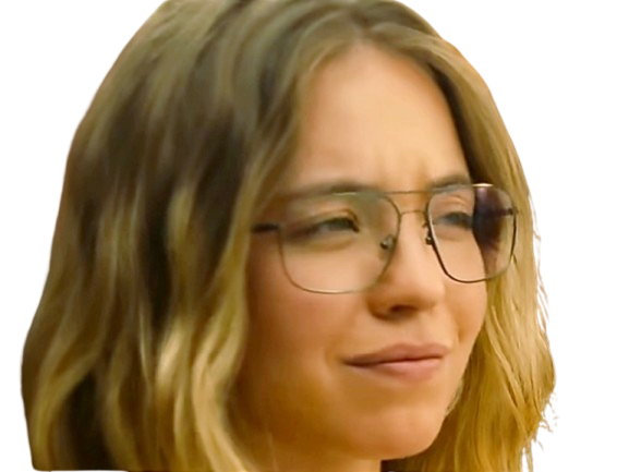 sydney sweeney actrice americaine femme blonde euphoria lunettes