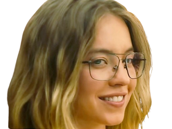 sydney sweeney actrice americaine femme blonde euphoria lunettes