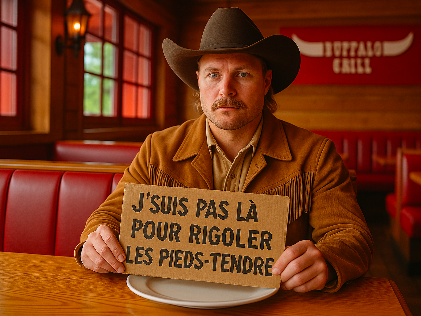 forumule 1 valtteri bottas buffalo grill chapeau cow boy f1 pieds tendre pied