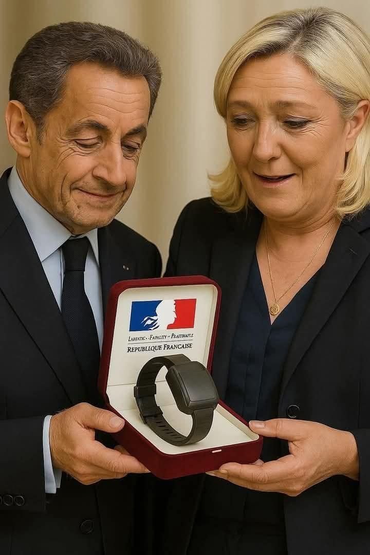 glandilus sarko ump jewel coffret regalo gps track penal sursis jail peine gift carcel bijou