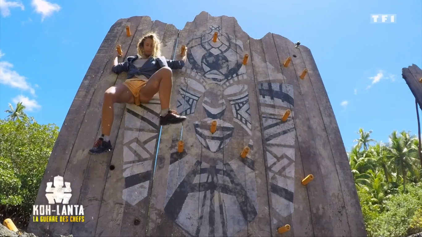 var koh lanta femme meuf fille bave