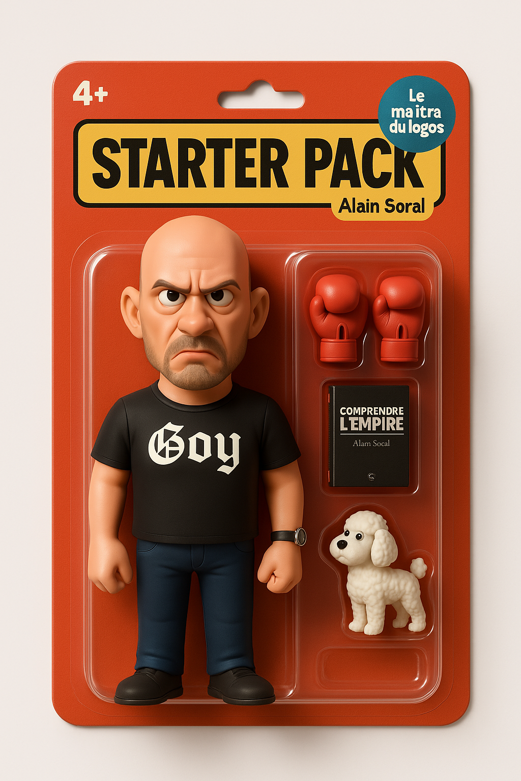 soral alain logos comprendre empire comprendre-l-empire goy complotisme kontrekulture starter pack starter-pack figurine