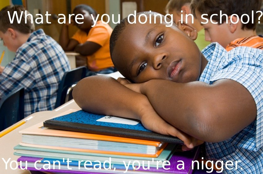 glandilus rcsm racism nigga ghetto kfc twix afro negre racial renoi inter tlm sait gred