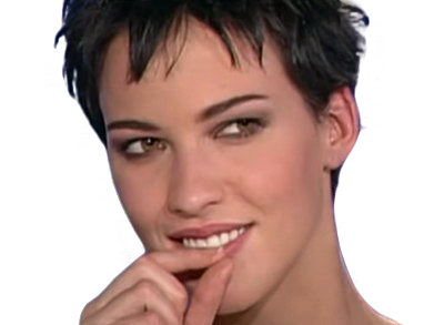 lindy hardy miss mannequin coquine regard doigt