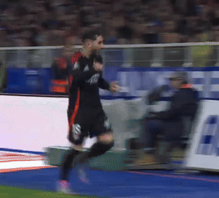 cherki lyon ol dz nul genant celebration gay