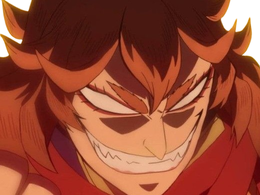 mereoleona vermillion black clover lions flamboyant capitaine compagnie moupe theresa naghene