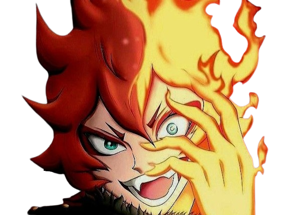 mereoleona vermillion black clover lions flamboyant capitaine compagnie moupe theresa naghene