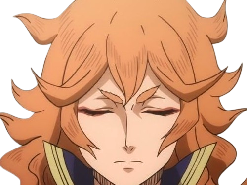 mereoleona vermillion black clover lions flamboyant capitaine compagnie moupe theresa naghene