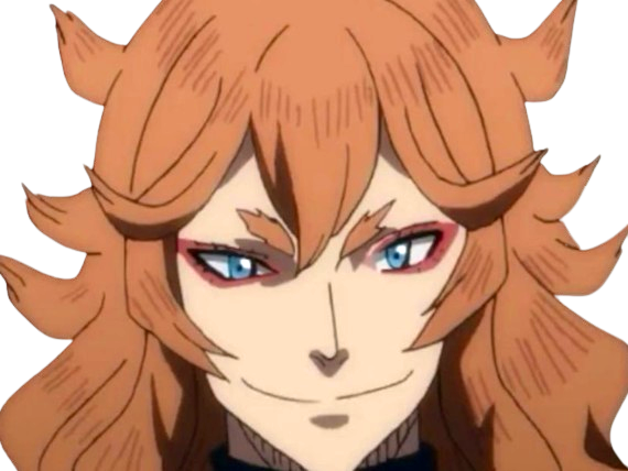 mereoleona vermillion black clover lions flamboyant capitaine compagnie moupe theresa naghene