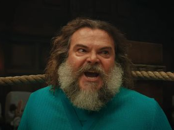 chicken jockey jack black minecraft movie poulet