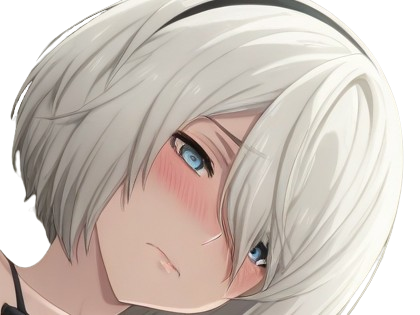 2b moupe sans bandeau nier automata morgane waifu robot androide