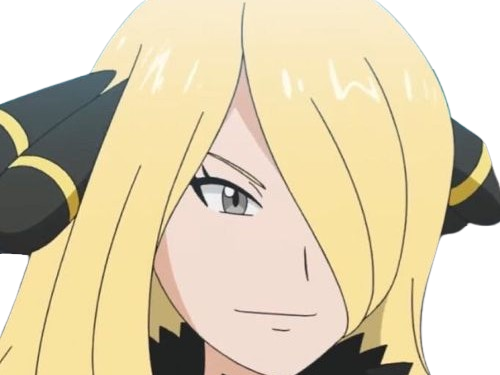 cynthia maitre ligue sinnoh dresseuse pokemon pkm 4g diamant perle platine jeu anime manga femme