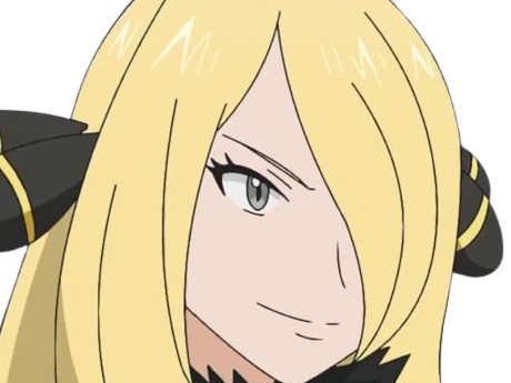 cynthia maitre ligue sinnoh dresseuse pokemon pkm 4g diamant perle platine jeu anime manga femme