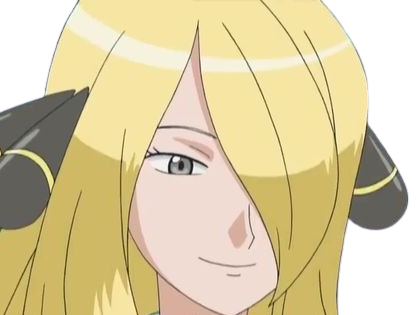 cynthia maitre ligue sinnoh dresseuse pokemon pkm 4g diamant perle platine jeu anime manga femme