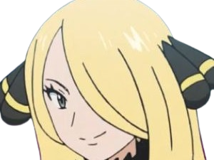 cynthia maitre ligue sinnoh dresseuse pokemon pkm 4g diamant perle platine jeu anime manga femme