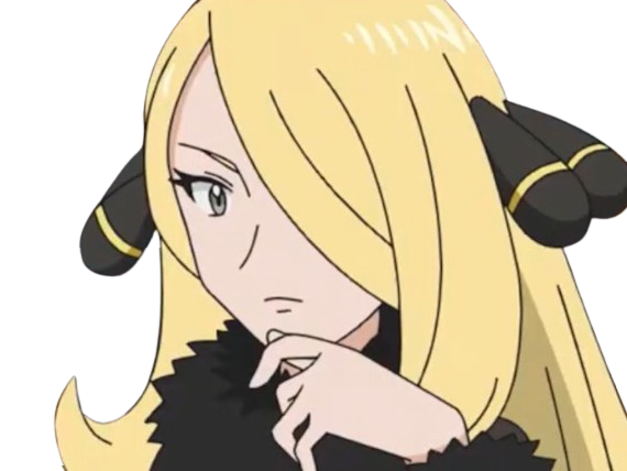 cynthia maitre ligue sinnoh dresseuse pokemon pkm 4g diamant perle platine jeu anime manga femme