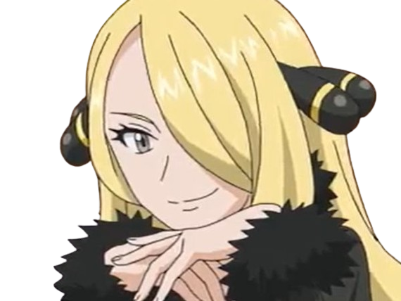 cynthia maitre ligue sinnoh dresseuse pokemon pkm 4g diamant perle platine jeu anime manga femme