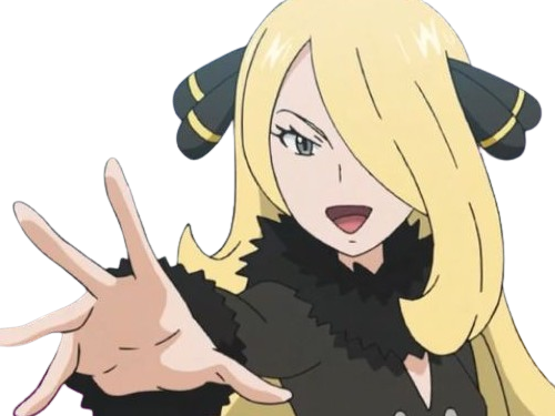 cynthia maitre ligue sinnoh dresseuse pokemon pkm 4g diamant perle platine jeu anime manga femme