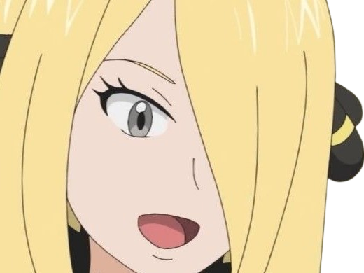 cynthia maitre ligue sinnoh dresseuse pokemon pkm 4g diamant perle platine jeu anime manga femme