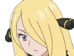 cynthia maitre ligue sinnoh dresseuse pokemon pkm 4g diamant perle platine jeu anime manga femme