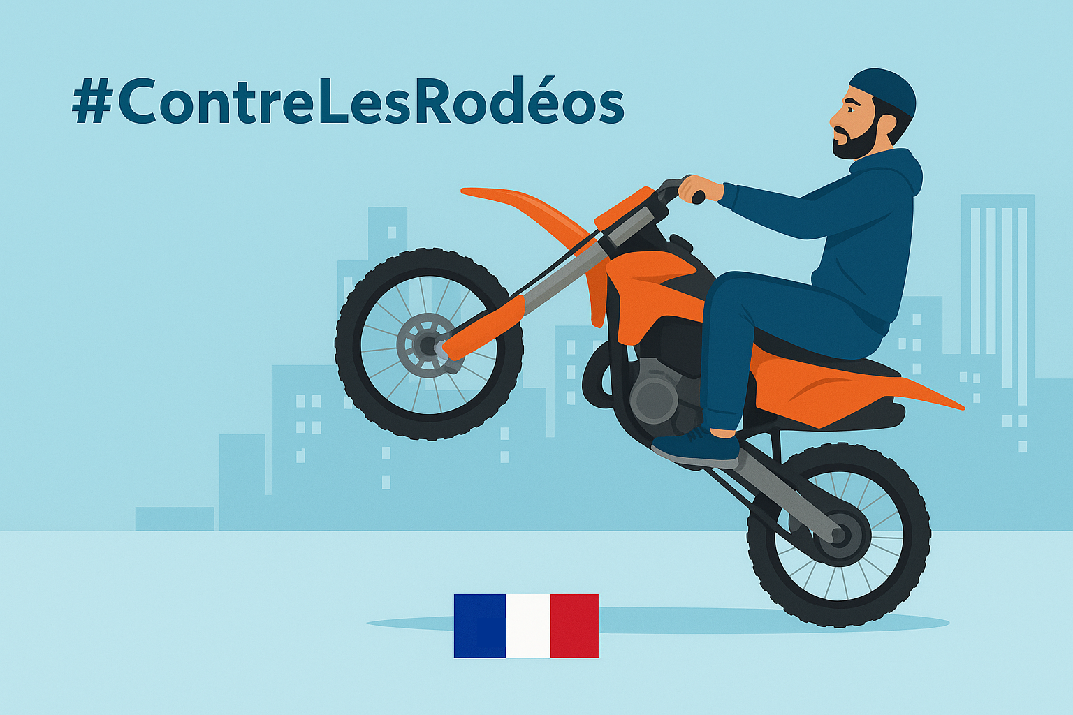 rodeo wesh arabe bougnoule moto wheeling monoroue survet quad contre cross musulman