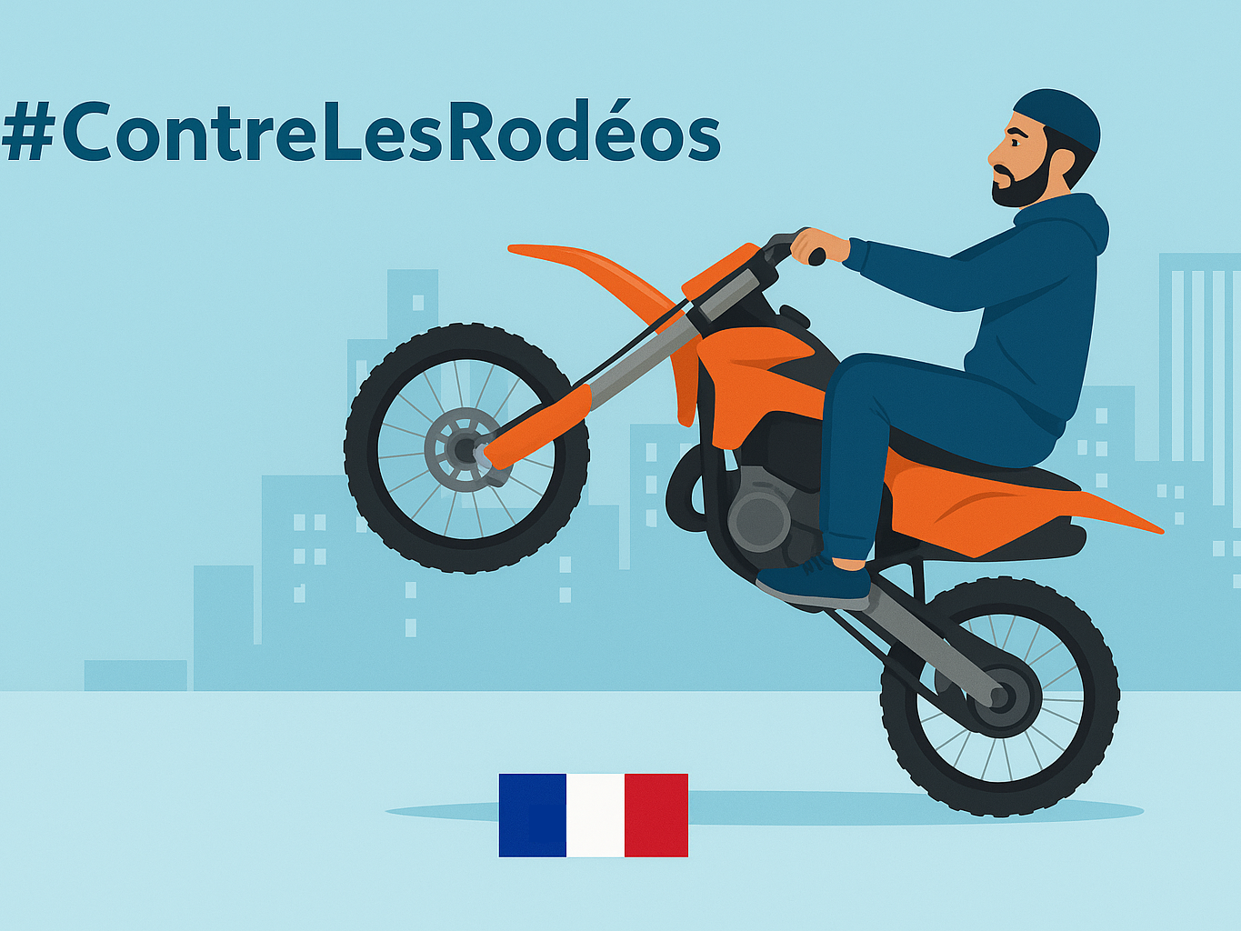 rodeo wesh arabe bougnoule moto wheeling monoroue survet quad contre cross musulman