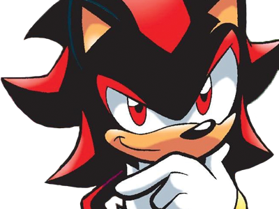 shadow the hedgehog sonic sega herisson sourire content smug fier autre