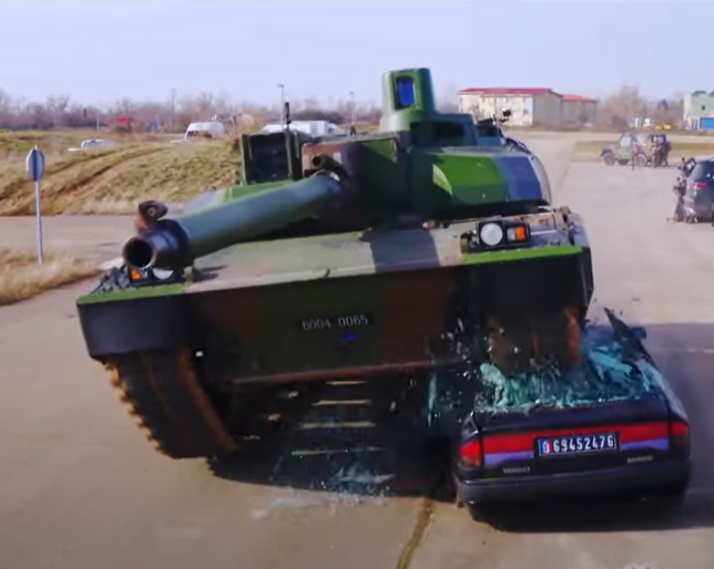 safraned tanked safrane top gear