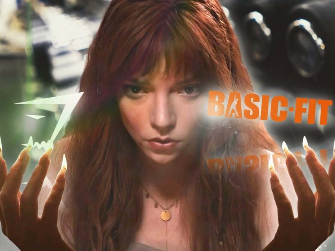 anya taylor joy basic fit go muscu haltere gymshark gym shark musculation salle serie repetition